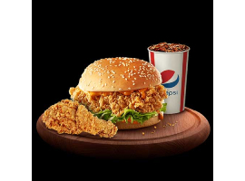 KFC Krunch Chicken Combo For Rs.530/-
